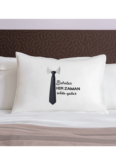 Bk Gift Eğlenceli Tasarımlı Pamuklu Yastık Kılıfı-2 50x70cm , Sevgiliye , Ev si, Tasarım Ev Tekstili