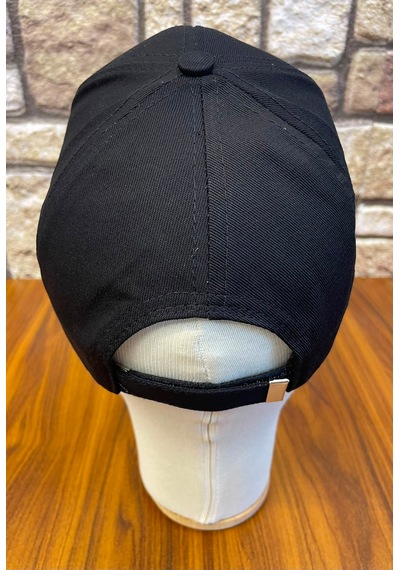 Hamze La Los Angeles Nakışlı Unisex Baseball Cap Şapka Siyah - Beyaz