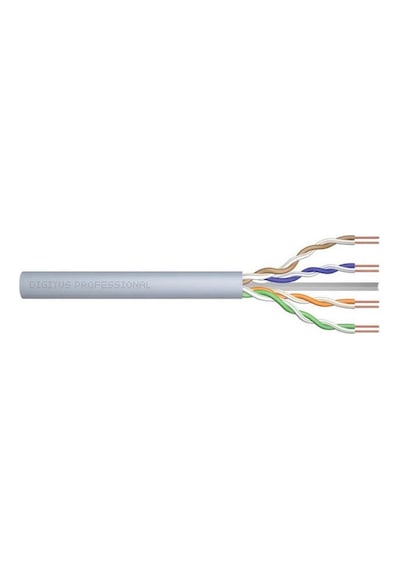 Digitus DK-1612-VH-5 500 Mt CAT6 U-UTP AWG23-1 250Mhz Gri Data Kablosu