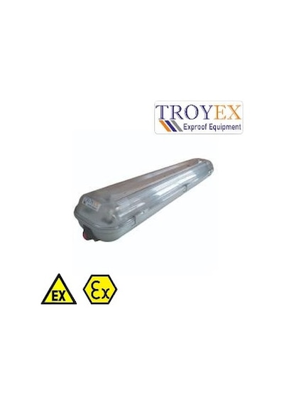 Exproof Etanj Led Aydınlatma Armatür 2X36W Troyex Gri
