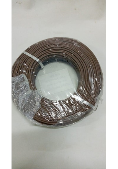 6 Mm Kahverengi Nya Kablo 100 Metre Tam Kesit Cca Kablo