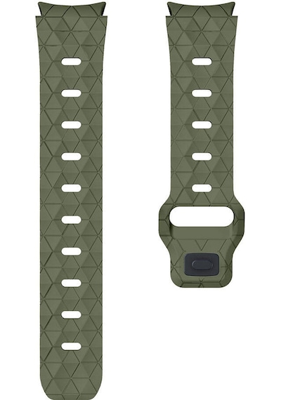 Galaxy Uyumlu Watch 6 40mm Krd-116 20mm Futbol Desenli Spor Tasarımlı Silikon Kordon
