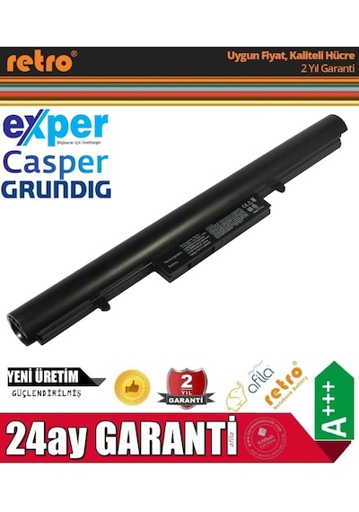 Tfc1502. Cqb-924 Notebook Bataryası - Pili Siyah 4Cell Akü