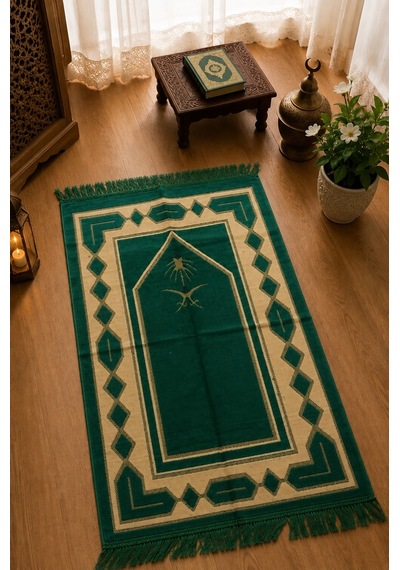 Royam Kadife Şipinger Seccade Hac Ve Umre Hediyesi Namazlık 70 x 110