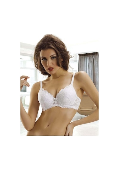 Bella Donna 1070 Dantelli Yarım Destekli Push-Up Sütyen