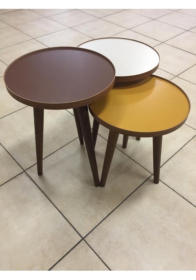 3'Lü Zigon Sehpa Tasarım - 16Mm Veya 18Mm Mdf Tabla (413805149)