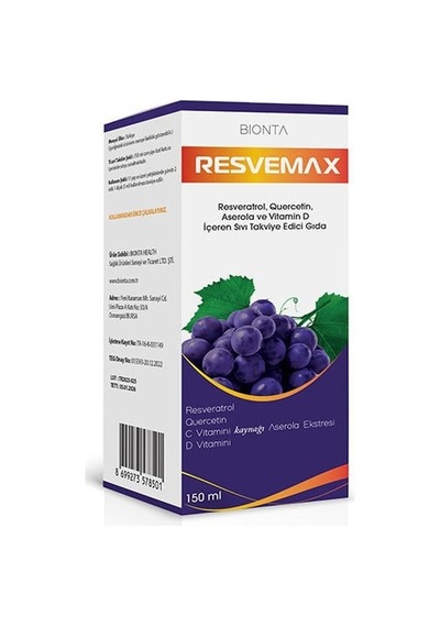 Resvemax Şurup 150 Ml