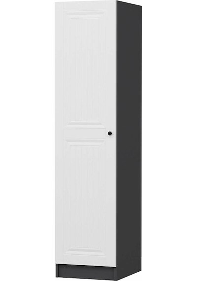 Minar Kale 1 Kapaklı Dolap Antrasit - İlk Bahar Mebran 190cm Antrasit