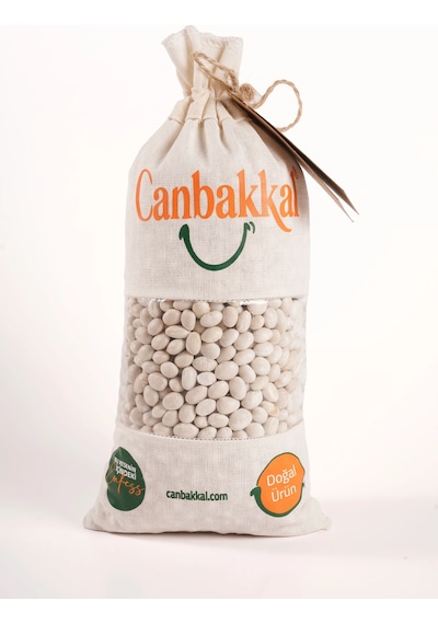 Canbakkal Yerli Şeker Fasulyesi İnce Kabuklu Kuru Fasulye 1 KG