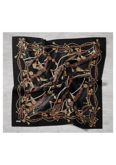 Silk Home Twill İpek Eşarp 11530-02 Siyah