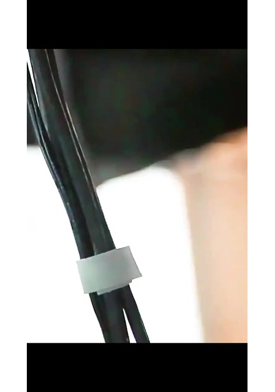 Velur-enjeksiyonlu Sırt Sırta Cırt Bant Uz:1 M X 14 Mm Siyah Kablo Düzenleyici / Cırt Bağı