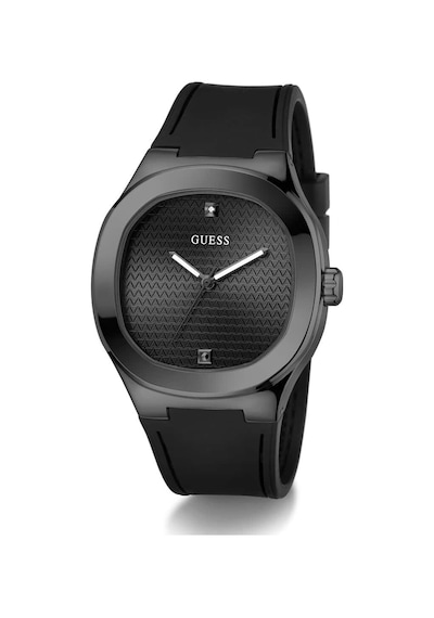 Guess Gugw1005g3 Pırlantalı Erkek Kol Saati Siyah
