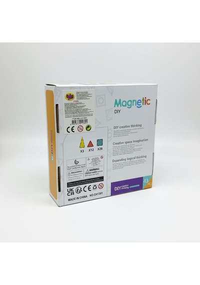 Magnetic Imagination - 43 Parça Yaratıcı Manyetik Yapım Seti