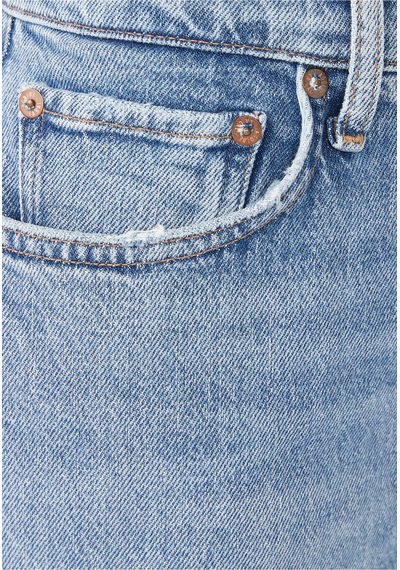 Agolde Modern Kesim Rahat Kot Pantolon Mavi