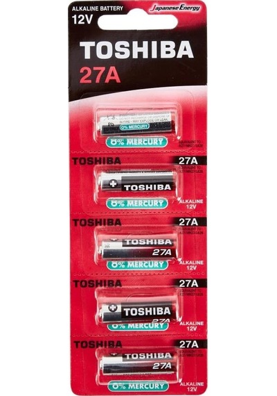 Toshiba 27A BP-5C 12V Alkalin Pil 5'li