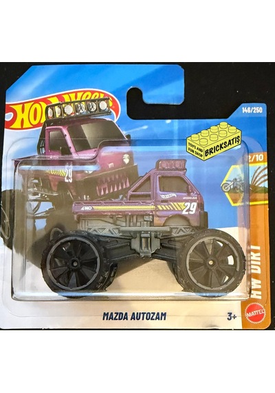 Hot Wheels Tekli Arabalar Mazda Autozam Jjj98 Dirt Çok Renkli