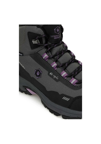 Lumberjack Eco Wmn Hı 3pr Bağcıklı Kadın Outdoor Bot Gri Gri