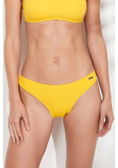 U.S. Polo Assn. Kadın Sarı Brazilian Bikini Alt 21512