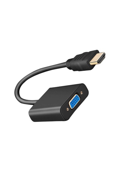 Büro Ev Ofis Cihazları İçin Hdmı-vga Çevirici Power Aparat