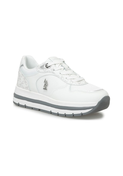 U.s. Polo Assn. Shery 4fx Beyaz Kadın Spor Ayakkabı 000000000101532623 Beyaz