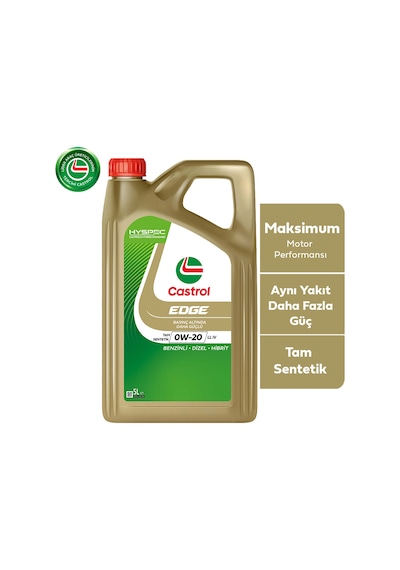 Castrol Edge 0W-20 LL IV Motor Yağı 5 L