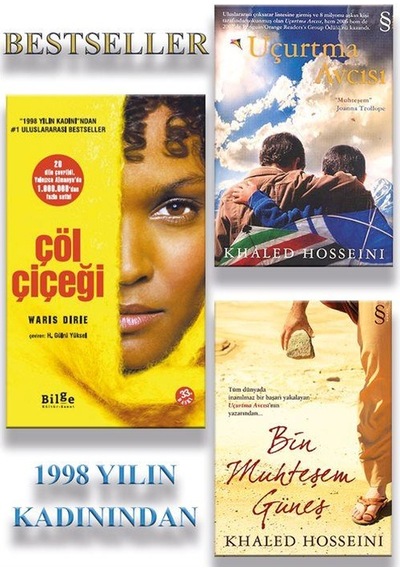 Çöl Çiçeği & Bin Muhteşem Güneş & Uçurtma Avcısı 3 Kitap Set ...