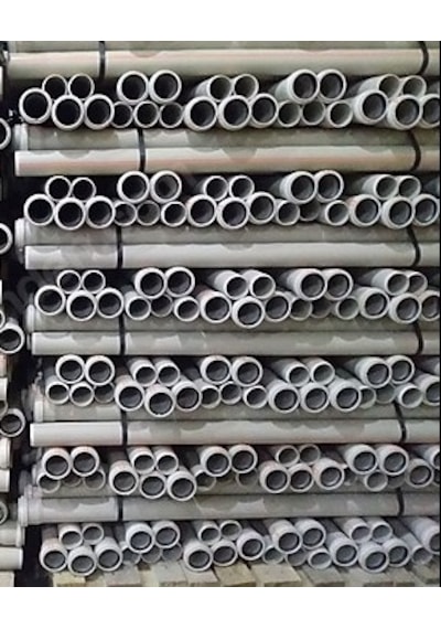 50x1000mm 3,2 Pvc Pis Su Borusu