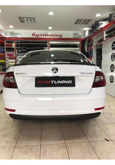 Skoda Octavia Votex Spoiler Piano Black Boyalı Spoyler Abs