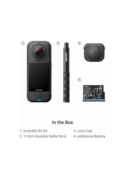 Insta360 X4 Air 360 Action Camera Starter Bundle