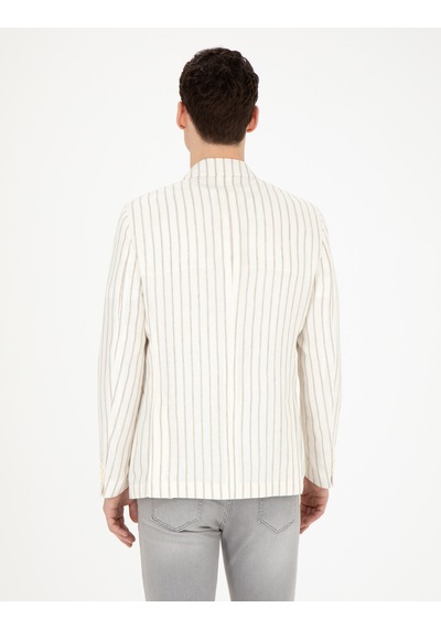 Pierre Cardin Erkek Ekru Ceket 50284938-vr019 Ekru