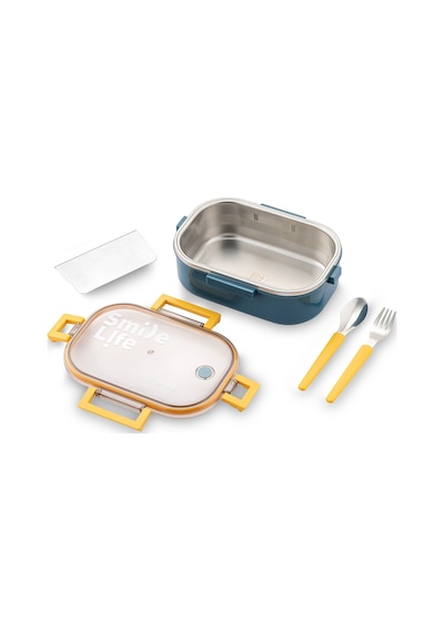 Emsan Smile Life Lunch Box Mavi Renksiz