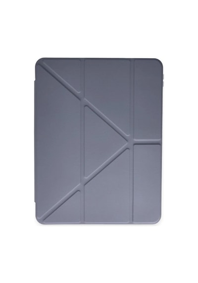 Apple iPad Uyumlu 10.2 8.nesil Kılıf Kalemlikli Mars Tablet Kılıfı - Lavender