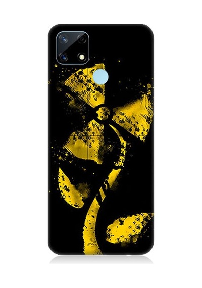 Realme C17 Uyumlu Rüzgar Gülü Desenli Silikon Kılıf