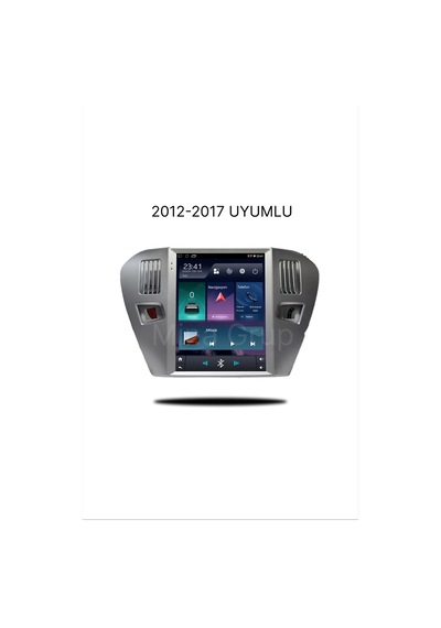 Snp Serisi Citroen C-elysee Uyumlu 9.7 İnç Tesla Ekran Android Multimedya 6-128 Gb Hafıza Carplay & Android Auto Geri Görüş Kamerası li 9.7''