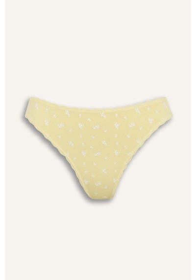 DeFacto Kadın 2'li Takım Desenli Seamles Kumaş Bralet Külot-Fall in Love E6601AX25SMYL118