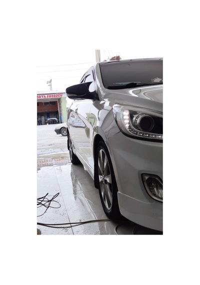 Hyundai Accent Blue Sinyalli Batman Yarasa Ayna Kapağıı Piano Black Plastikk
