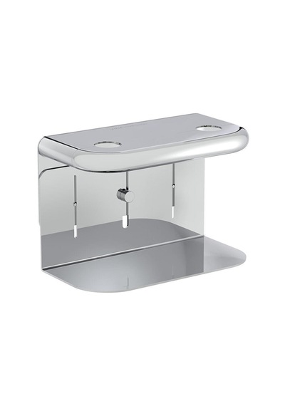 VitrA A44567 Lıquıd Sıvı Sabunluk Tutacağı,çift Hazneli Krom