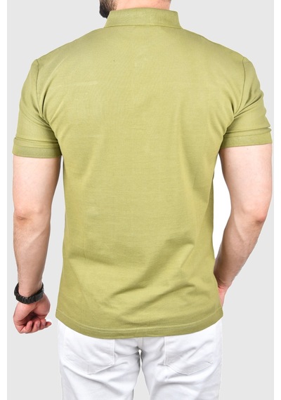 Deepsea Erkek Yeşil Slim Fit Nefes Alan Pamuklu Kumaş Dar Kesim Kıvrılmaz Yaka Polo Yaka Tişört 2503019 Yeşil Deepsea Erkek Yeşil Slim Fit Nefes Alan Pamuklu Kumaş Dar Kesim Kıvrılmaz Yaka Polo Yaka Tişört 2503019 Yeşil