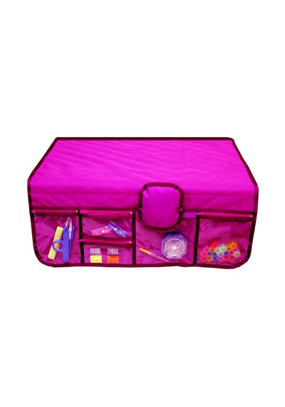 Dikiş Makinası Altlığı Organizer İğne Makas Masura Aksesuar Seti Fuşya Dikiş Makinası Altlığı Organizer İğne Makas Masura Aksesuar Seti Fuşya