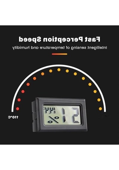 Dijital Nem Ölçer Ve Termometre, Kuluçka Makineleri İçin
