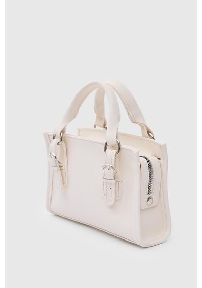 Shule Bags Wander Mini Çapraz Çanta Vanilla Beyaz