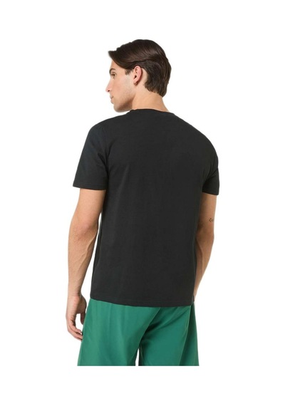 Fila Fam1221.80010 Padule Regular Logo Graphic Erkek Spor Tişört Siyah