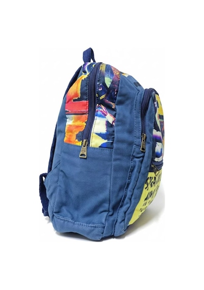 Old Cotton Cargo Elton Patchwork Sırt Çantası Lacivert