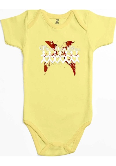 Zepplin Giyim Three Days Grace One-x Pembe Bebek Body Zıbın