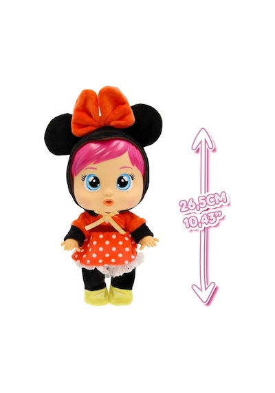 Cyb69000 Cry Babies Love And Care Minnie Kostümlü Bebek