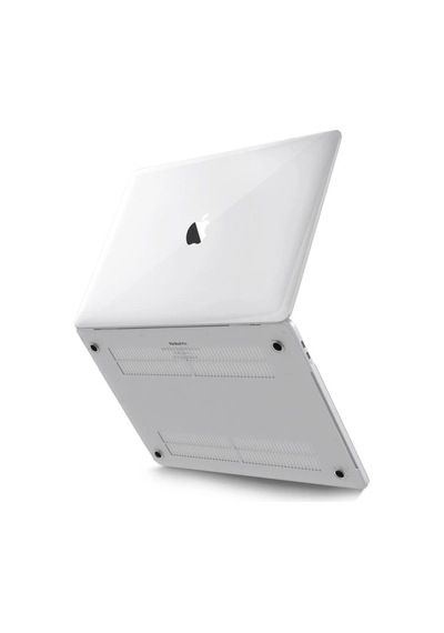 Apple Apple Uyumlu MacBook Pro 14.2 2021 Apple Uyumlu MacBook Buzlu Kapak - Şeffaf