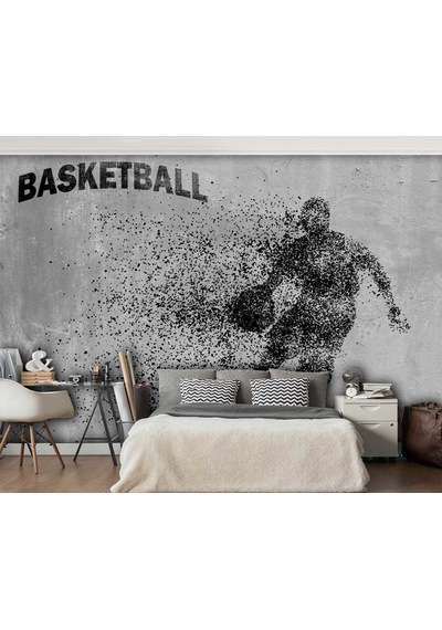 Basketball Desenli Duvar Kağıdı