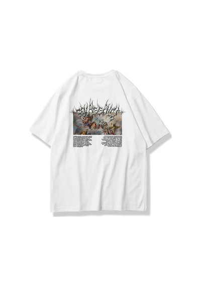 Startmore Unisex Angel Tshirt Beyaz Beyaz