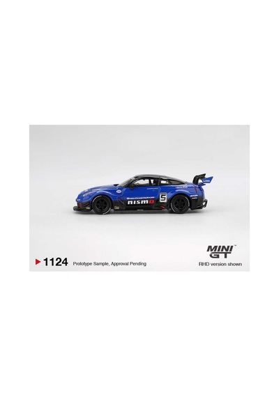 1124 1/64 Lb-silhouette Works Gt Nıssan 35gt-rr Ver.2 Blue Çok Renkli