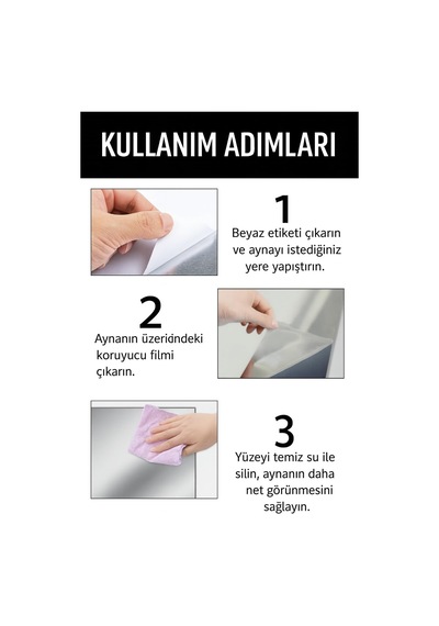 Kyrotech 2 Adet Kendinden Yapışkanlı Akrilik Pleksi Ayna, Esnek Dekoratif Sticker Duvar Aynası, Kırılmaz, Hafif, Kolay Montajlı Modern Süsleme, Ev, Ofis, Banyo Ve Çocuk Odası İçin Gümüş, 5x10 Cm Kyrotech 2 Adet Kendinden Yapışkanlı Akrilik Pleksi Ayna, Esnek Dekoratif Sticker Duvar Aynası, Kırılmaz, Hafif, Kolay Montajlı Modern Süsleme, Ev, Ofis, Banyo Ve Çocuk Odası İçin Gümüş, 5x10 Cm
